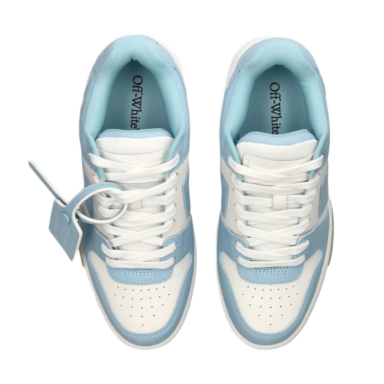 Off - White Out of Office Trainer - Light Blue/Off White - Escape Menswear