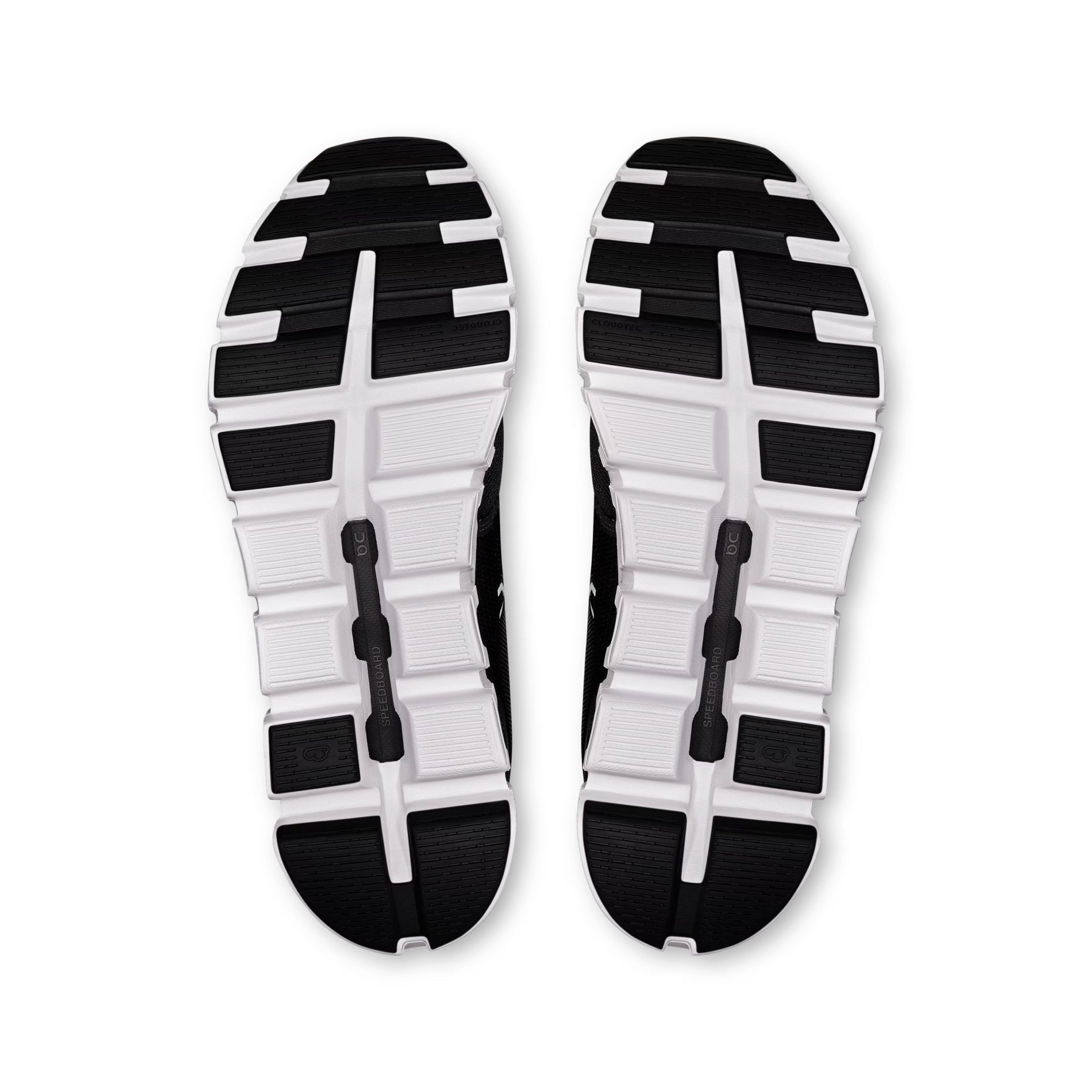 On Running Cloud 6 Trainers - Black/White - Escape Menswear