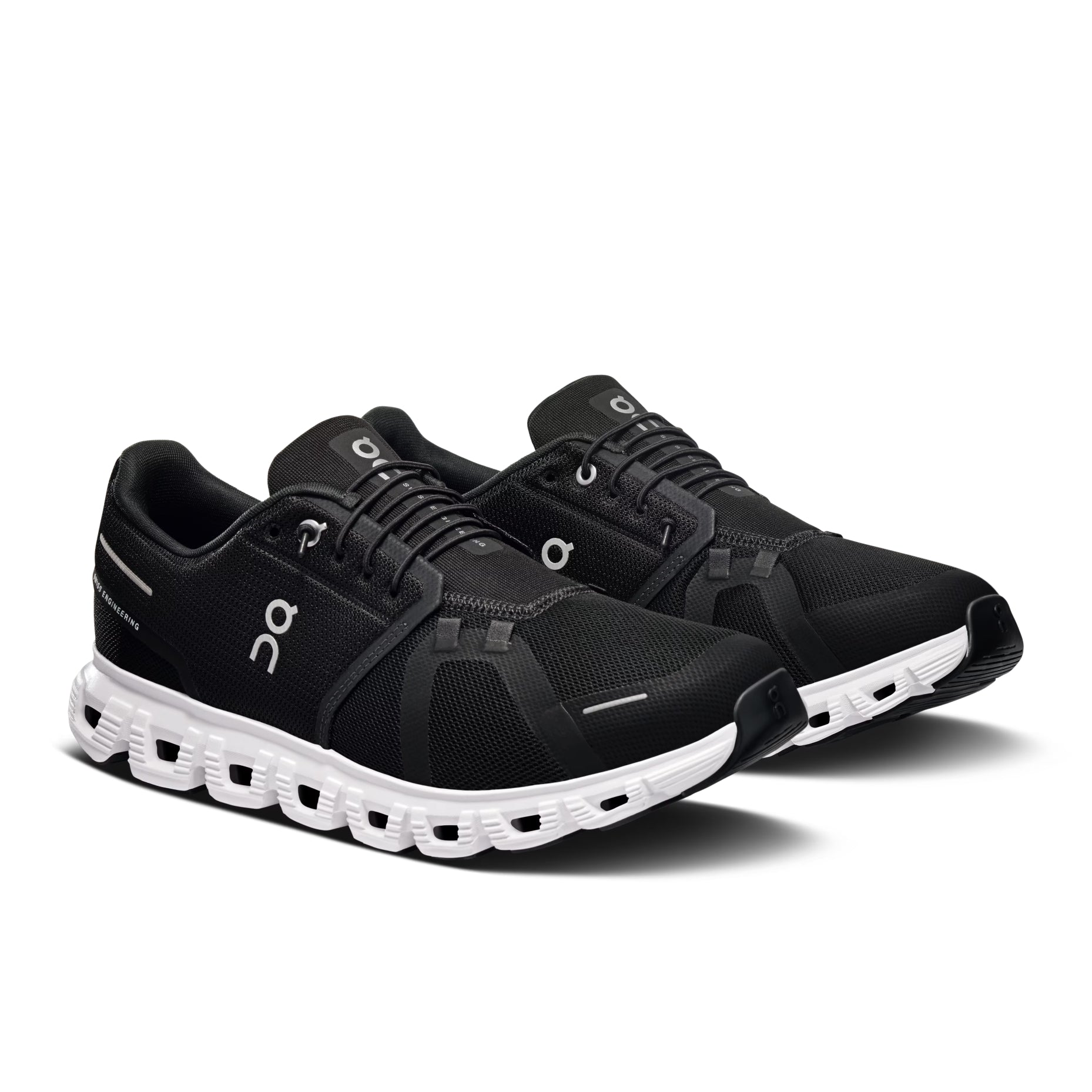 On Running Cloud 6 Trainers - Black/White - Escape Menswear