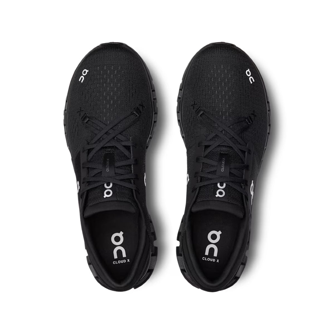 On Running Cloud X4 Trainers - Black/Eclipse - Escape Menswear