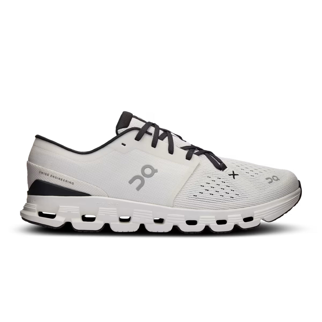 On Running Cloud X4 Trainers - Ivory/Black - Escape Menswear