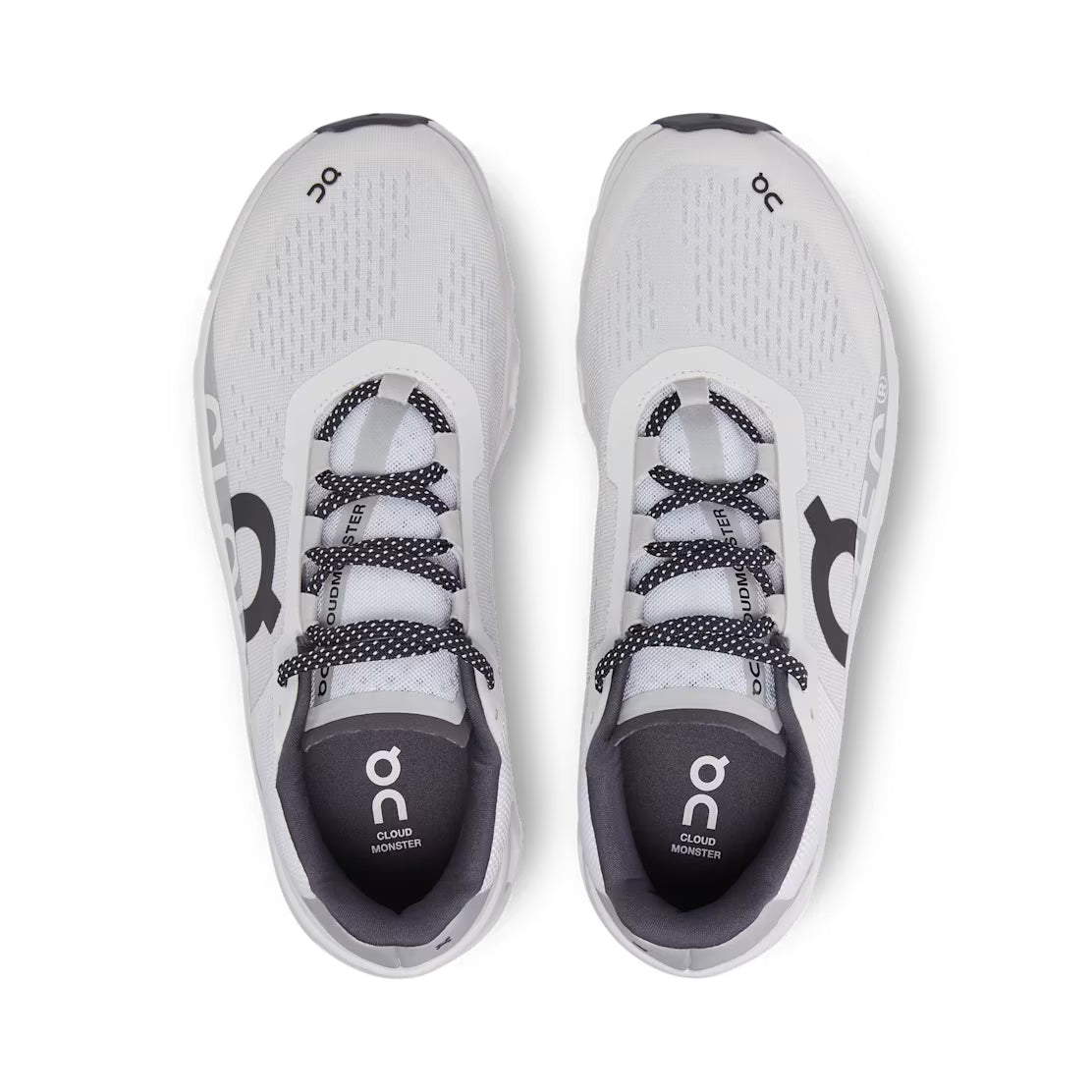 On Running Cloudmonster Trainers - All White - Escape Menswear