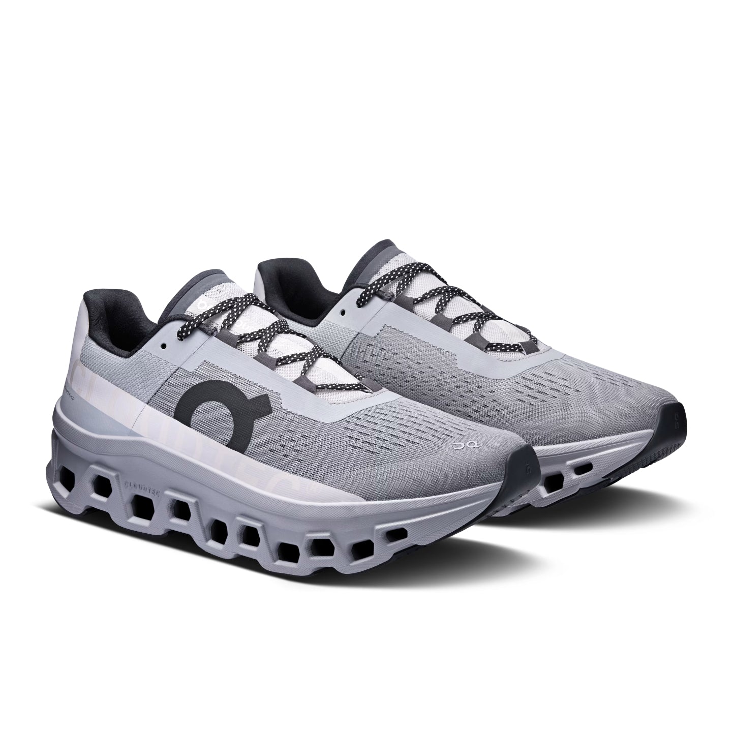 On Running Cloudmonster Trainers - Alloy/Silver - Escape Menswear