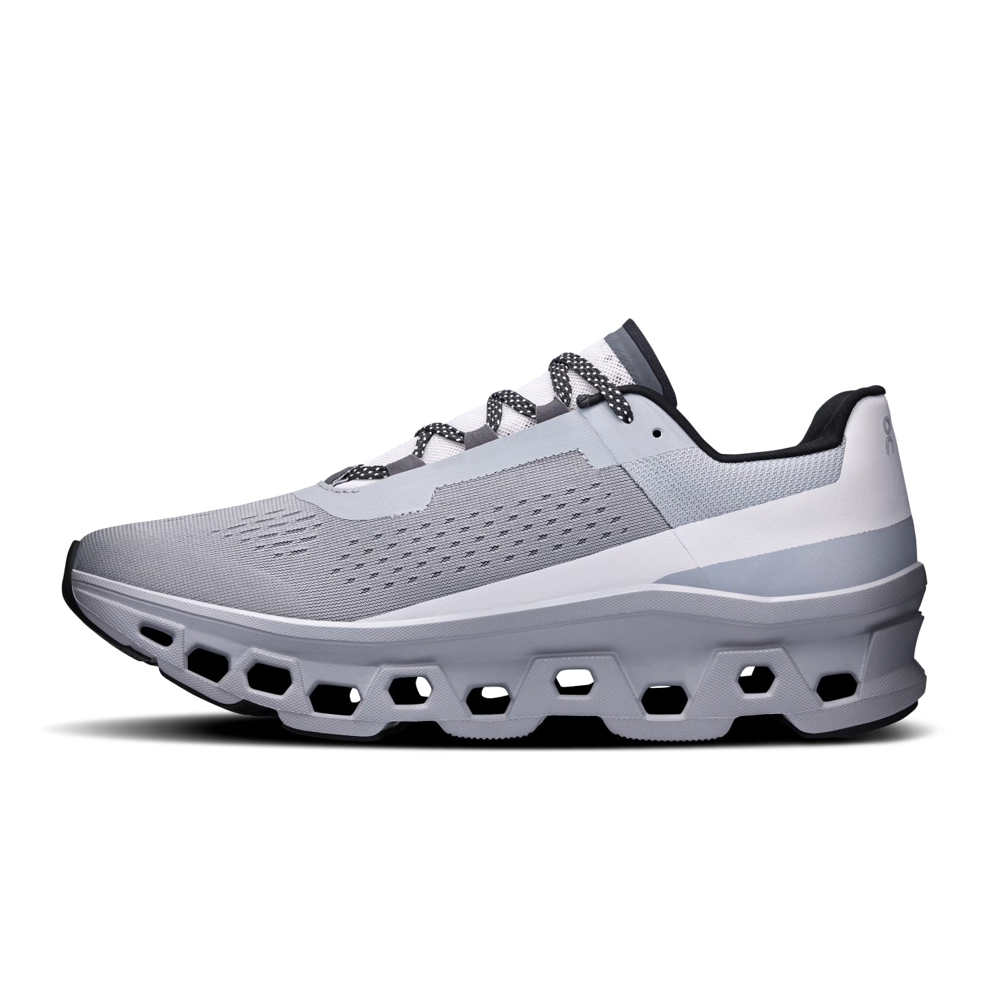 On Running Cloudmonster Trainers - Alloy/Silver - Escape Menswear