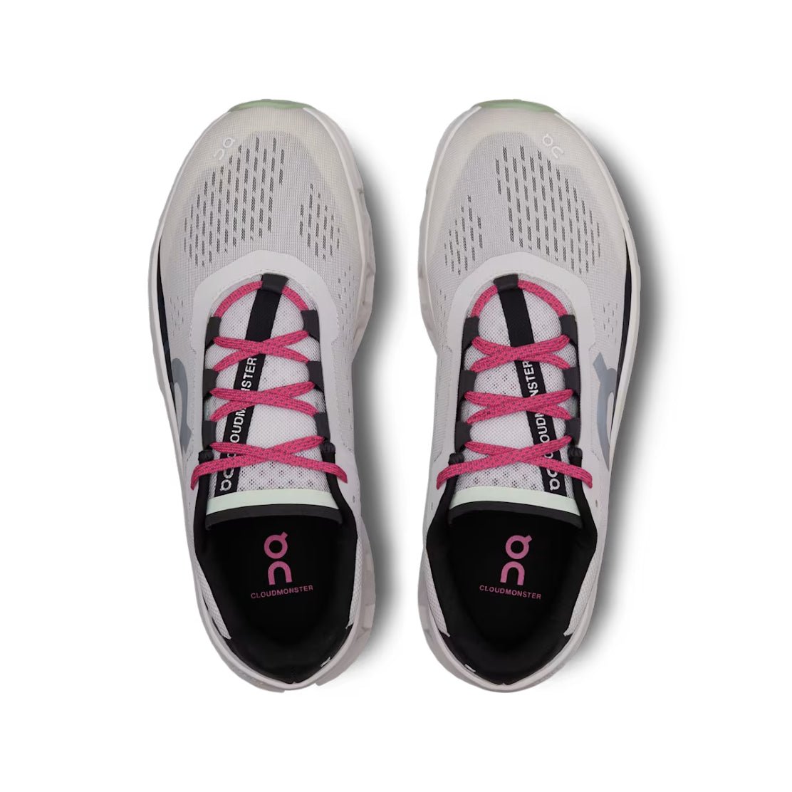 On Running Cloudmonster Trainers - Frost/Black - Escape Menswear