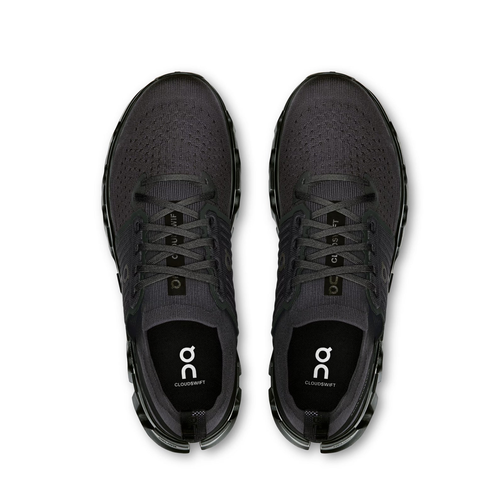 On Running Cloudswift 4 Trainers - Black/Eclipse - Escape Menswear
