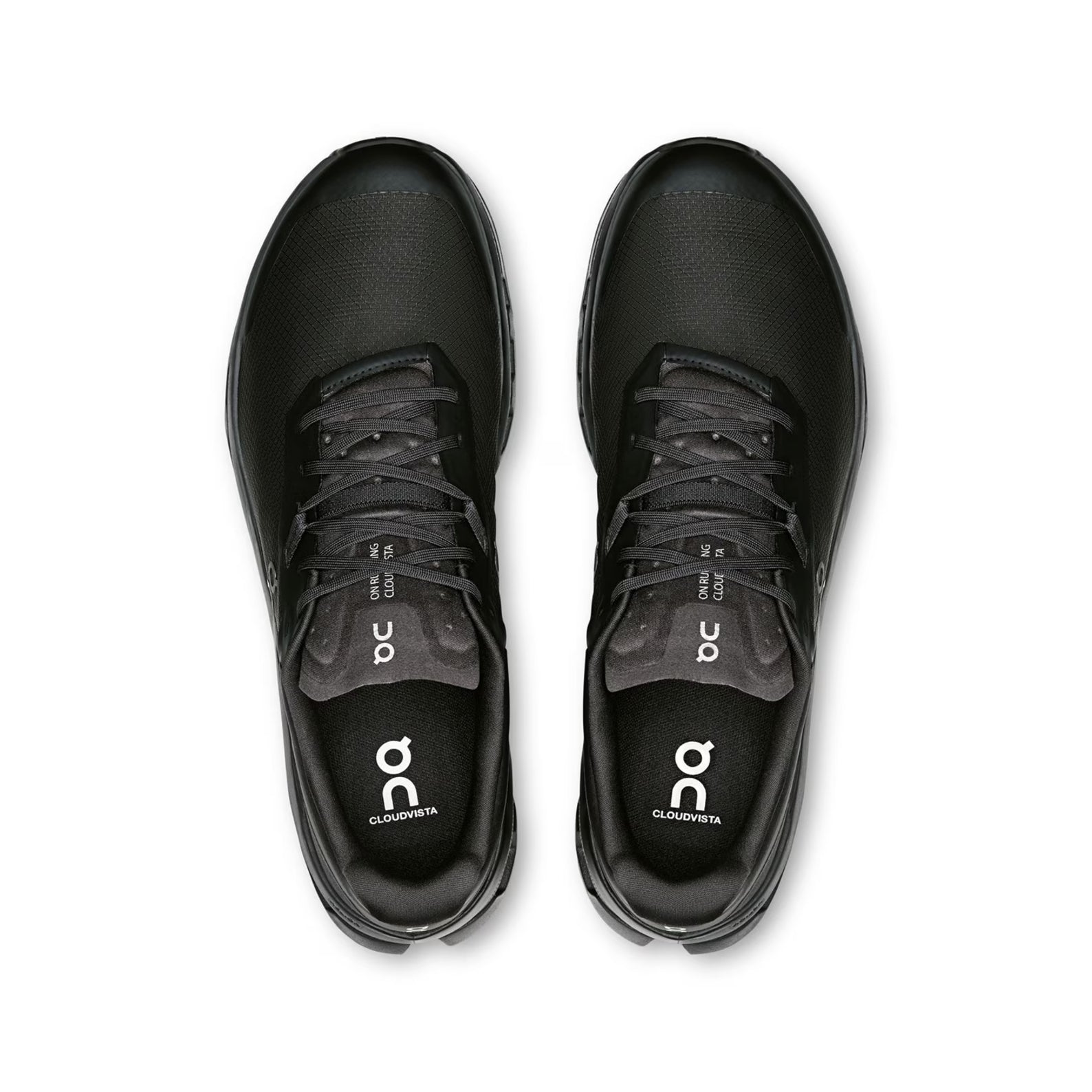 On Running Cloudvista 2 Trainers - Black/Black - Escape Menswear
