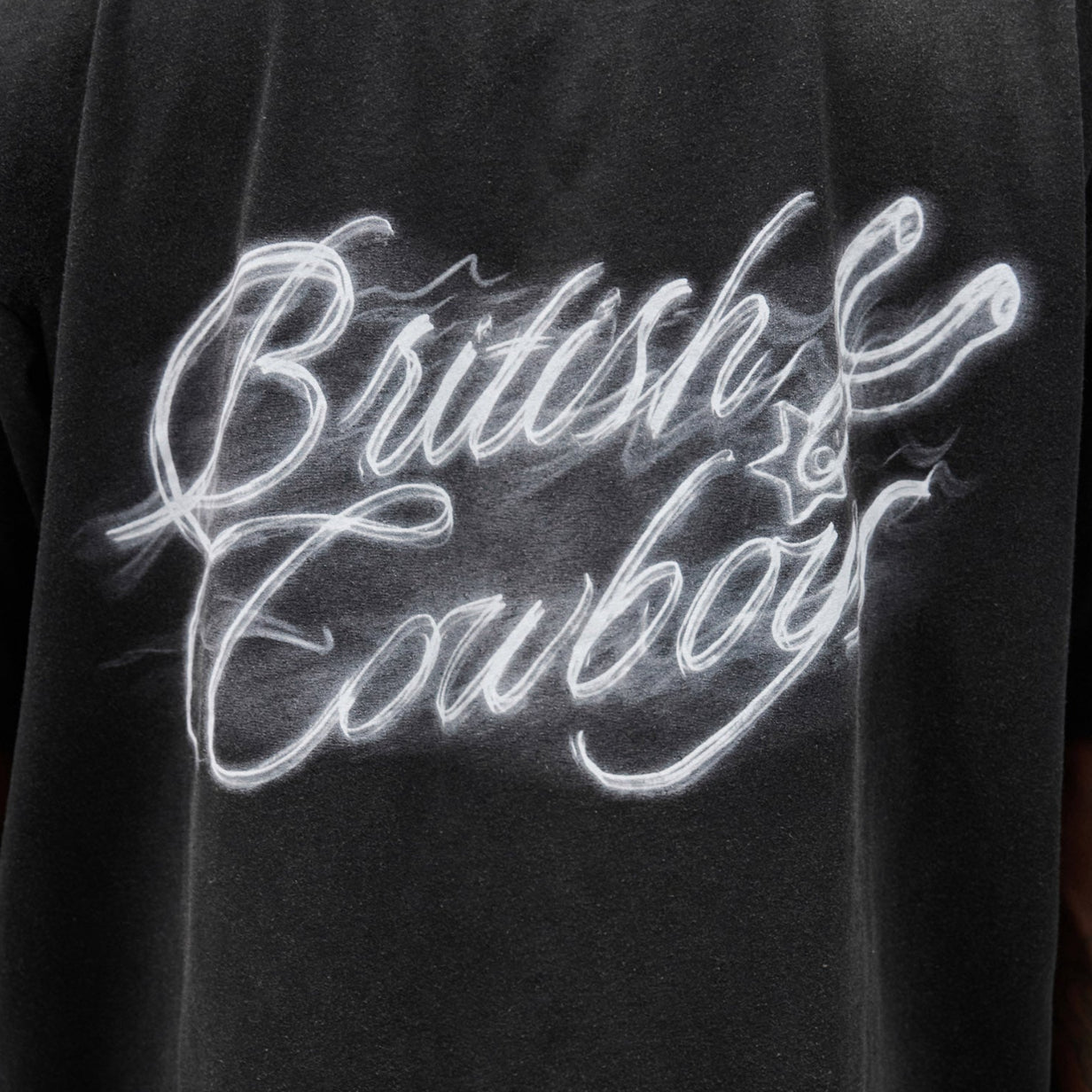 Represent British Cowboys T-Shirt - Stained Black - Escape Menswear