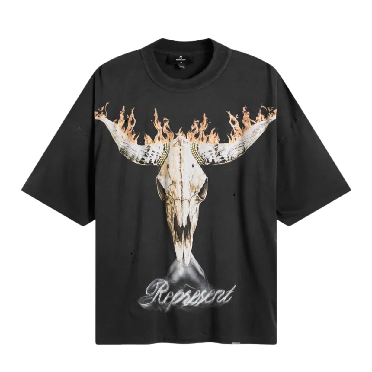Represent British Cowboys T-Shirt - Stained Black - Escape Menswear