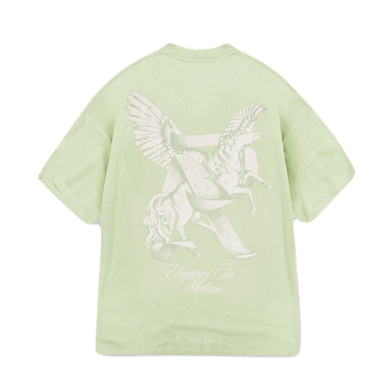 Represent Elegance In Motion T-Shirt - 37 Matcha - Escape Menswear