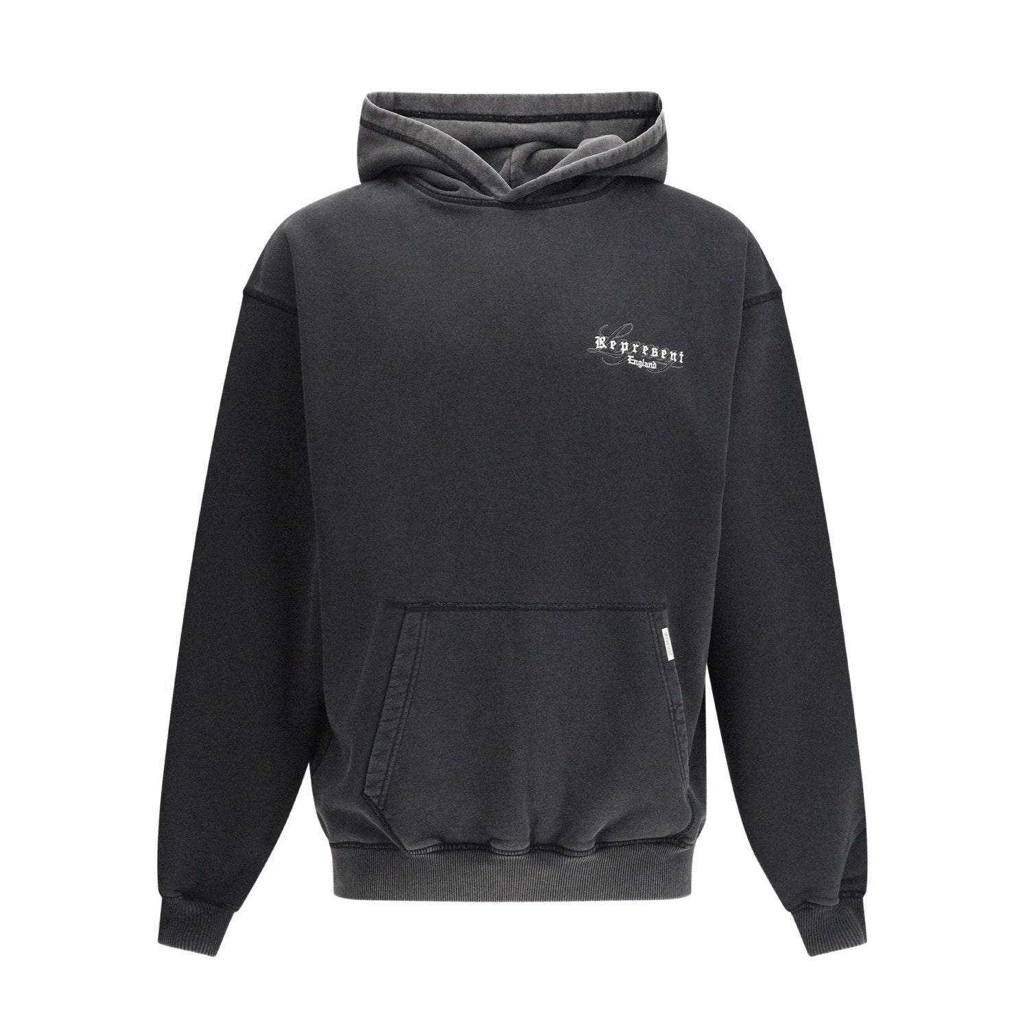 Represent England Legacy Hoodie - 06 Vintage Black - Escape Menswear