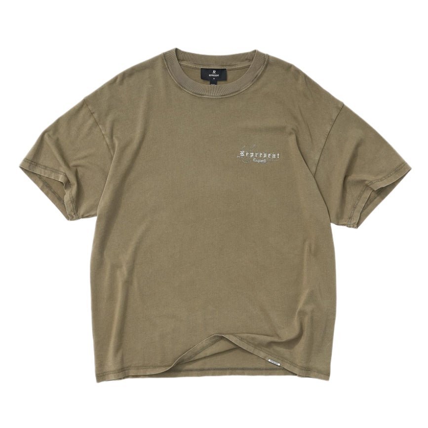 Represent England Legacy T-Shirt - 59 Aged Khaki - Escape Menswear