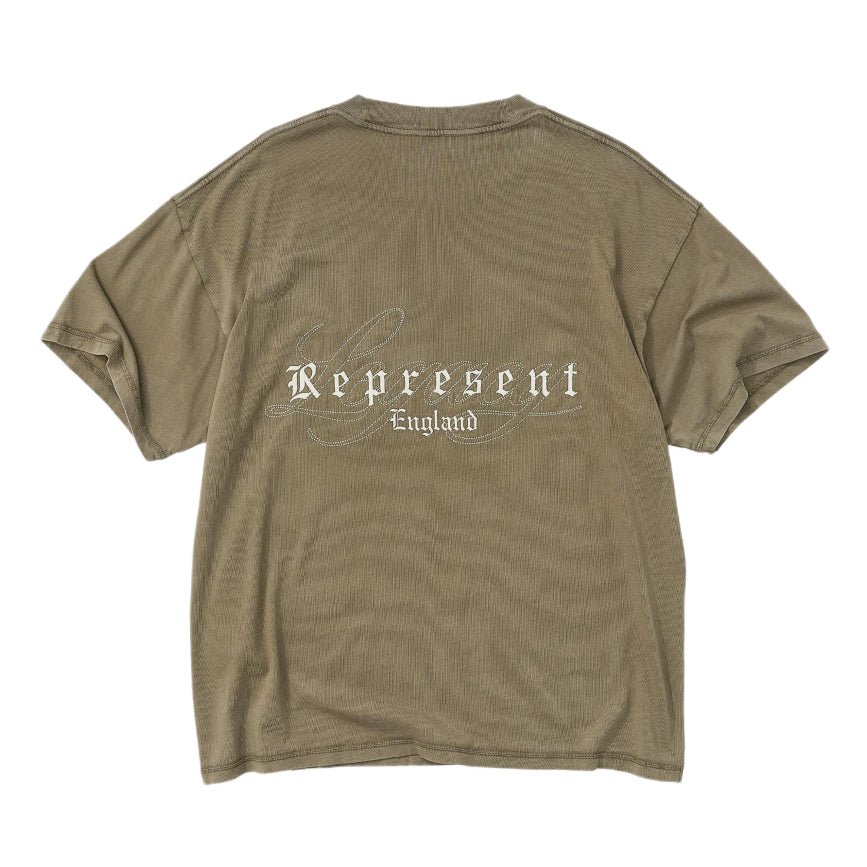 Represent England Legacy T-Shirt - 59 Aged Khaki - Escape Menswear