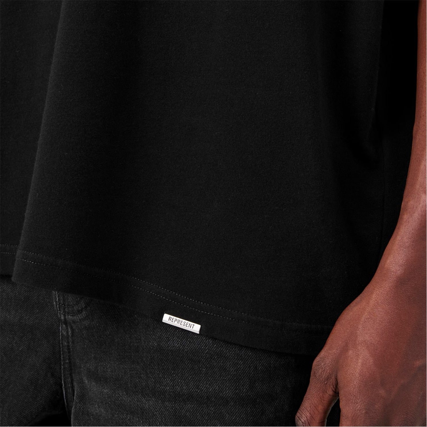 Represent Legacy Cherubs T-Shirt - 01 Jet Black - Escape Menswear