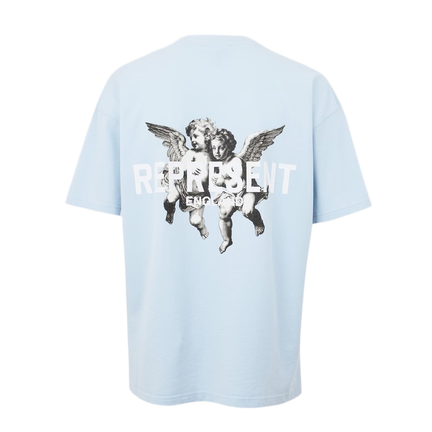 Represent Legacy Cherubs T-Shirt - 08 Cloud - Escape Menswear