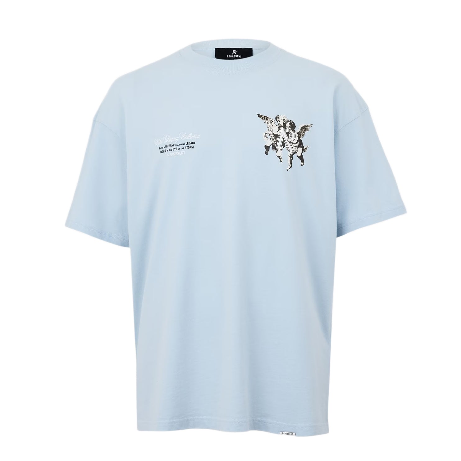 Represent Legacy Cherubs T-Shirt - 08 Cloud - Escape Menswear