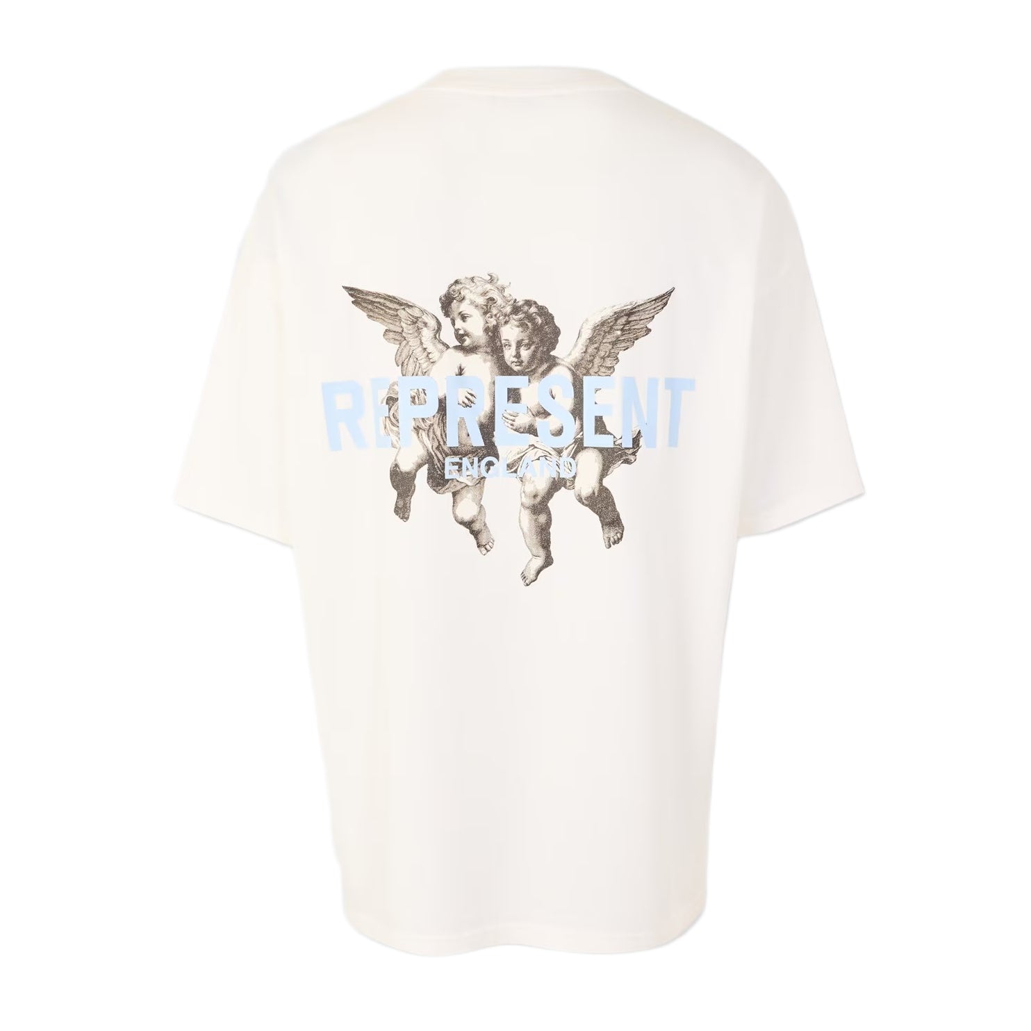 Represent Legacy Cherubs T-Shirt - 72 Flat White - Escape Menswear