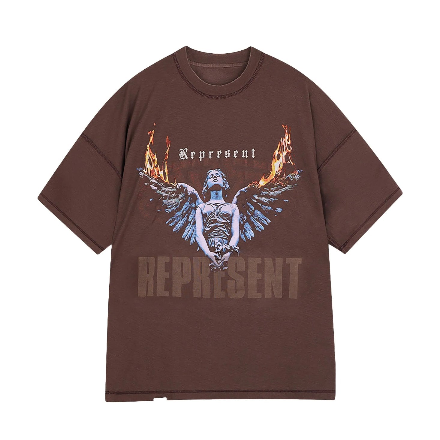 Represent Living Legacy Reversible T-Shirt - 17 Nero - Escape Menswear