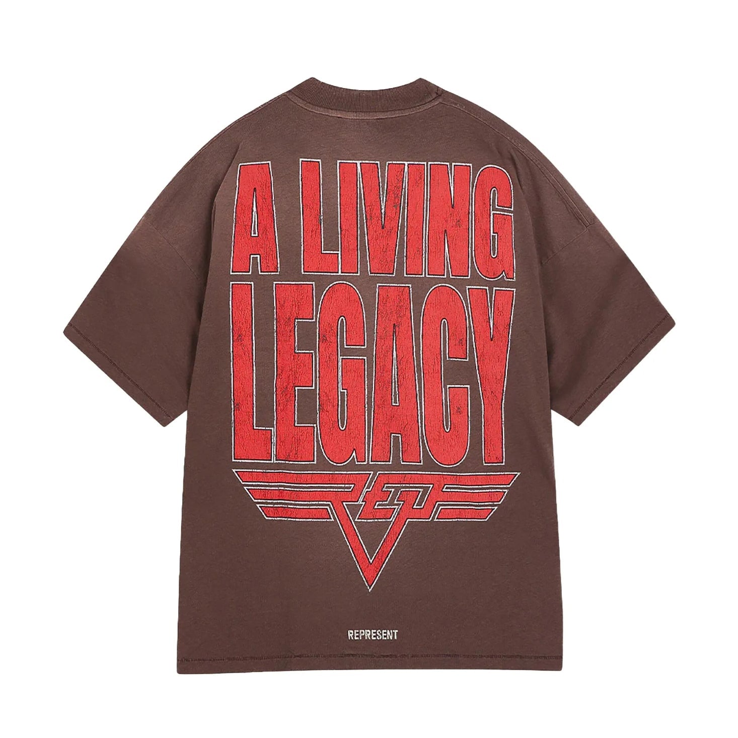 Represent Living Legacy Reversible T-Shirt - 17 Nero - Escape Menswear