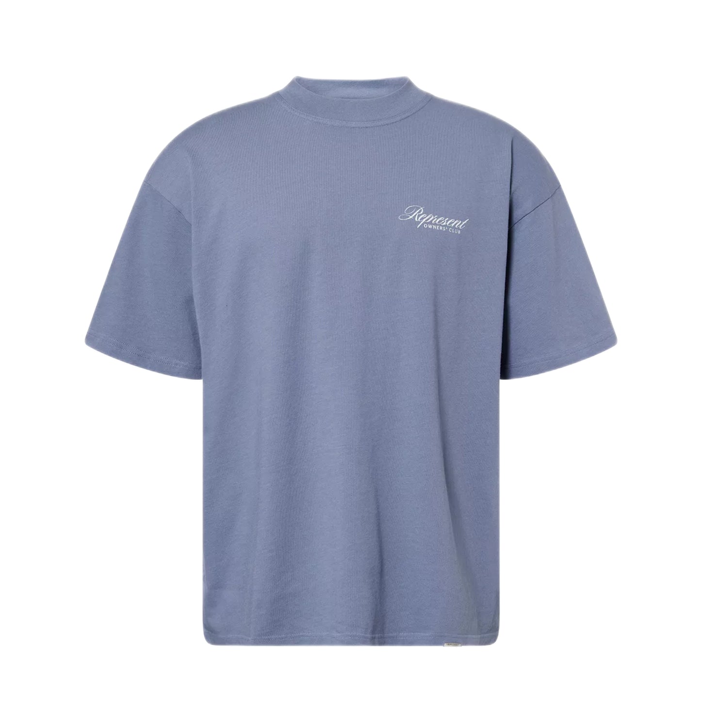 Represent Owners Club Script T-Shirt - 008 Dusty Blue - Escape Menswear