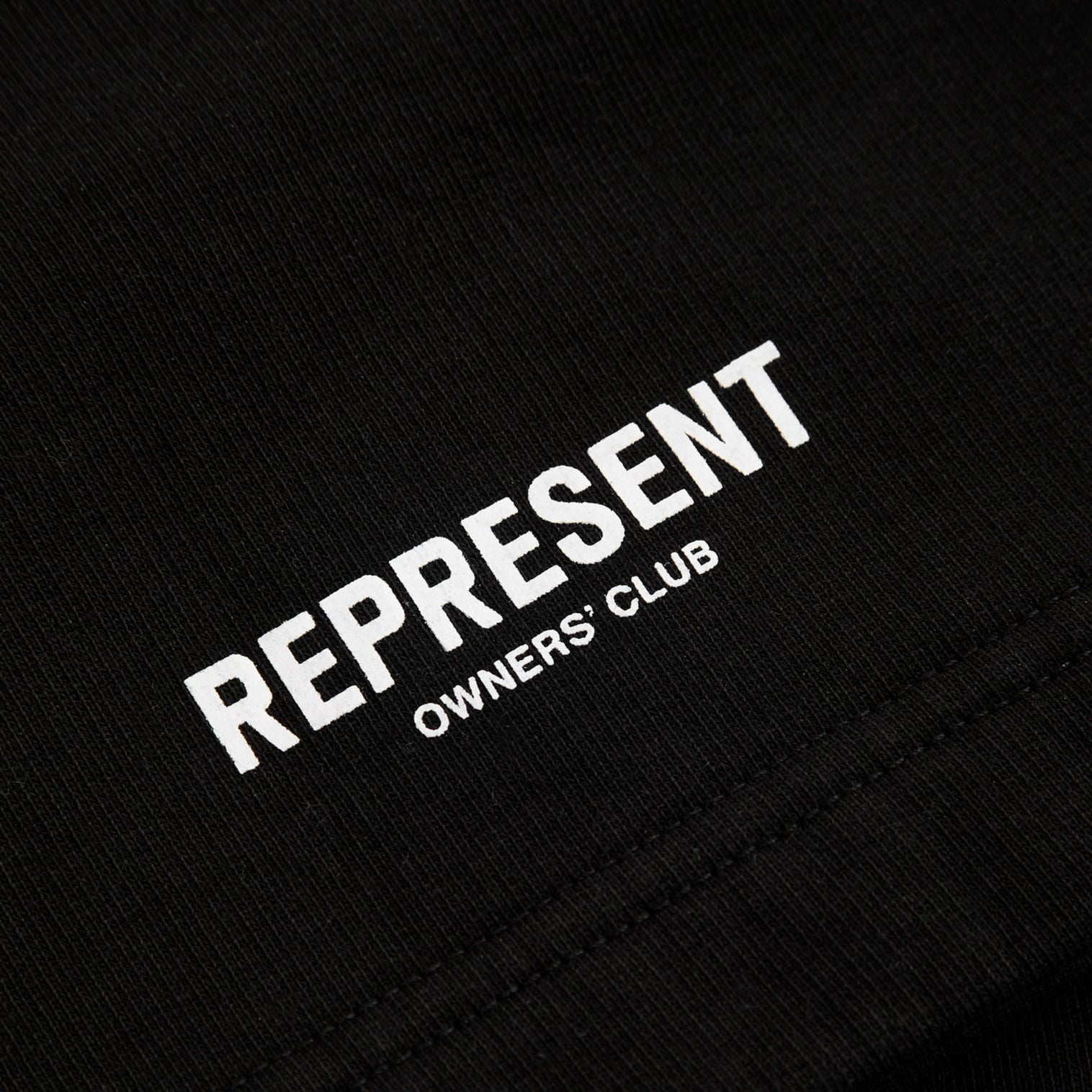 Represent Owners Club Shorts - 01 Black - Escape Menswear
