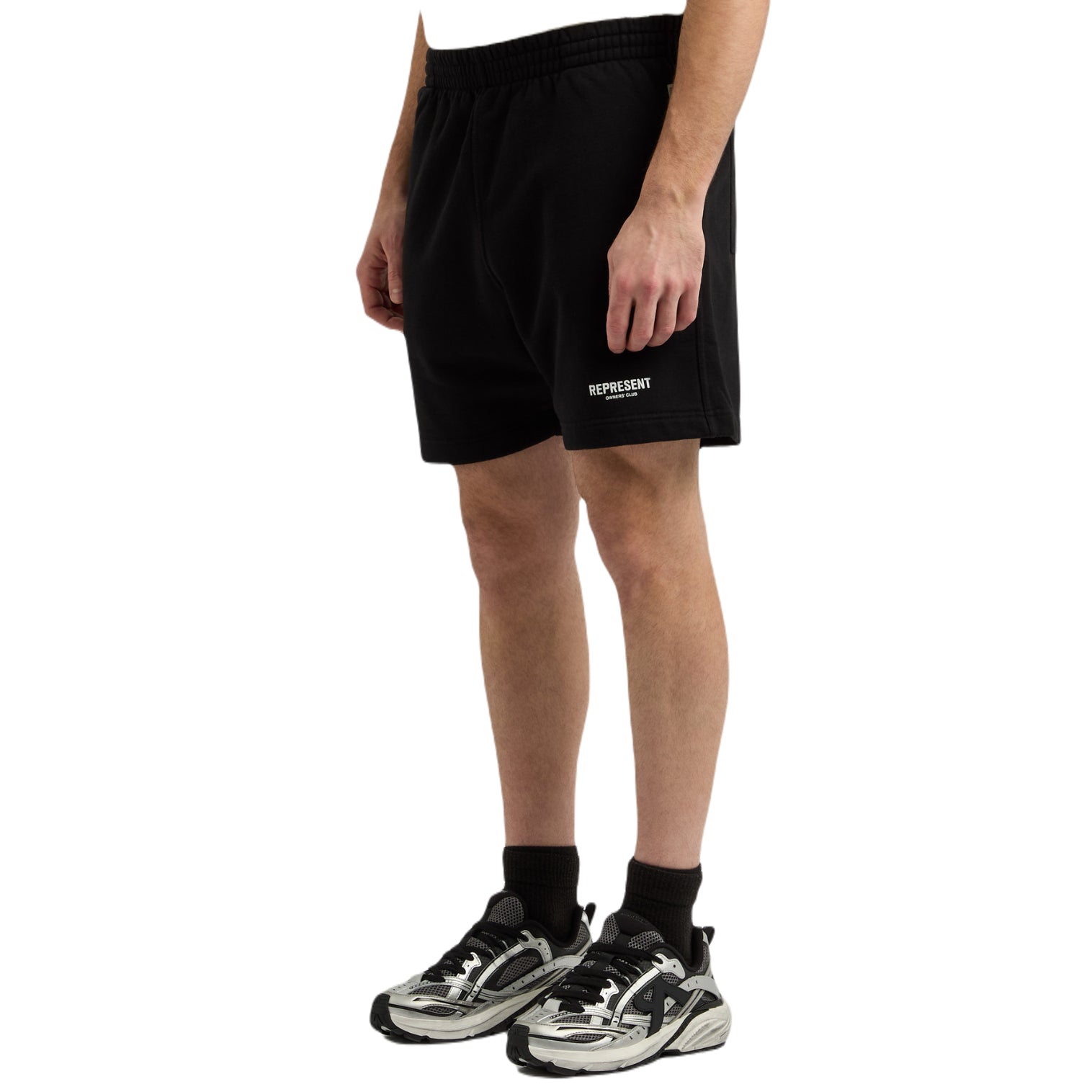 Represent Owners Club Shorts - 01 Black - Escape Menswear