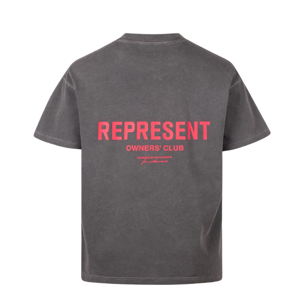 Represent Owners Club T-Shirt - 02 Washed Black - Escape Menswear