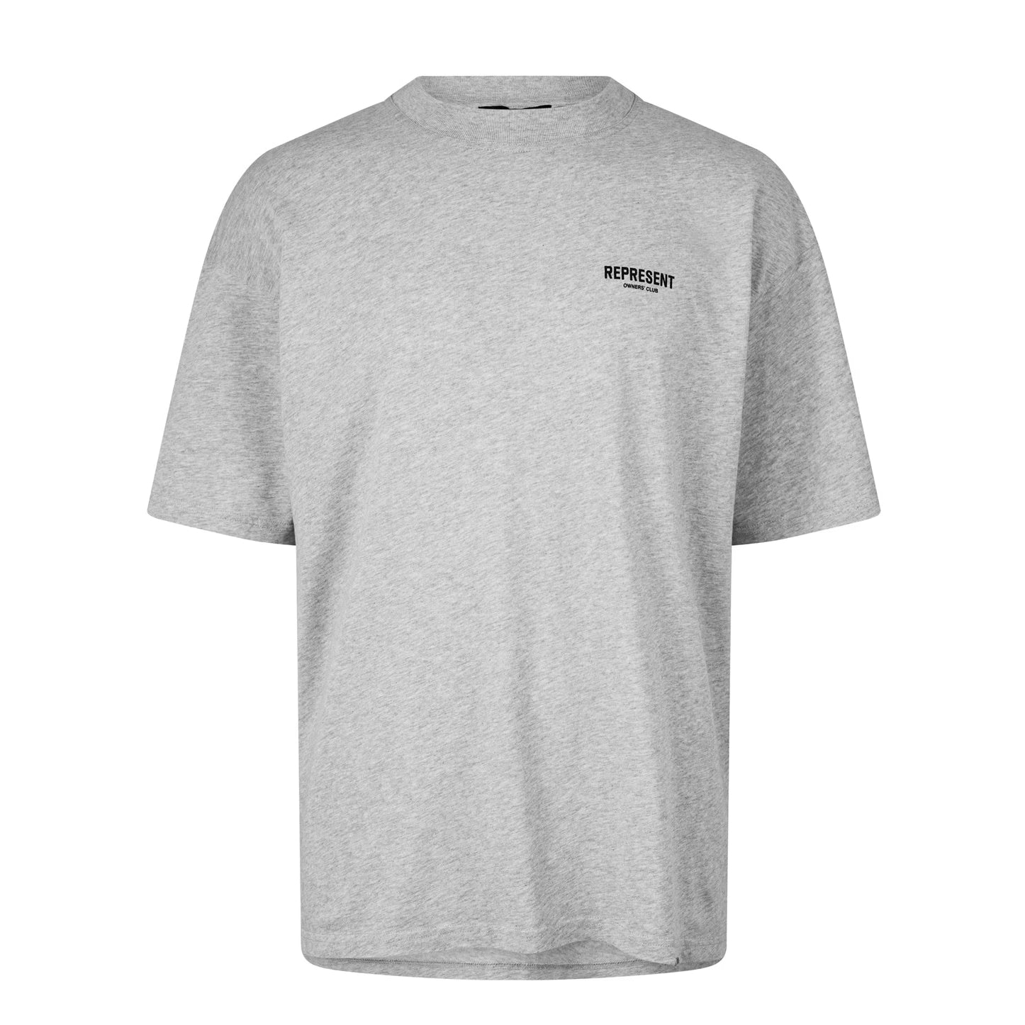 Represent Owners Club T-Shirt - 158 Ash Grey/Black - Escape Menswear