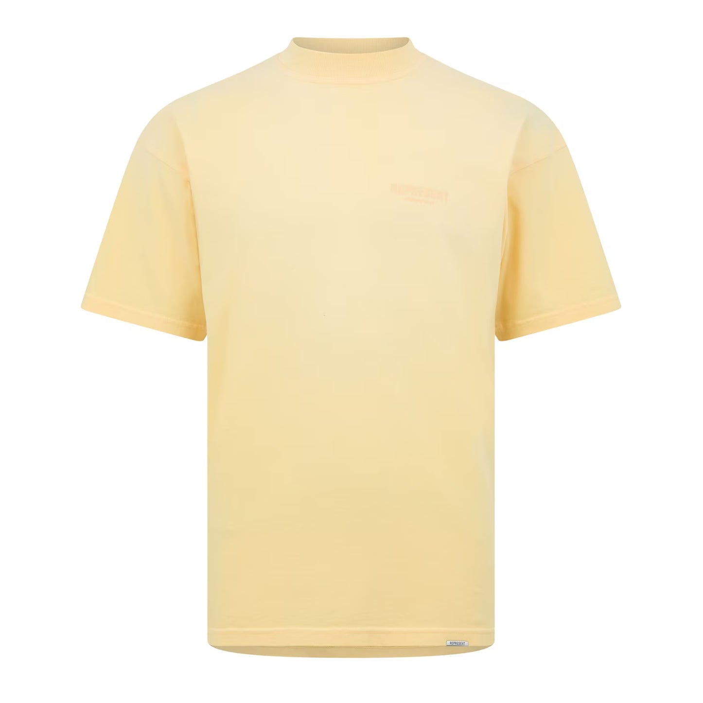 Represent Owners Club T-Shirt - 32 Pastel Yellow - Escape Menswear