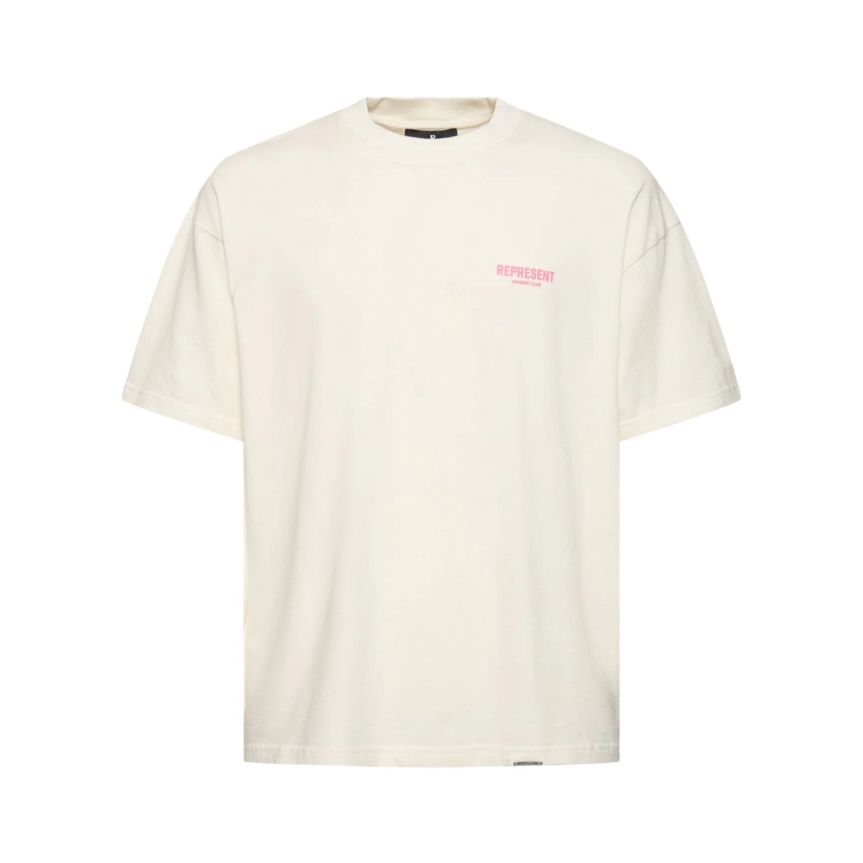 Represent Owners Club T-Shirt - 417 White & Bubble Pink - Escape Menswear