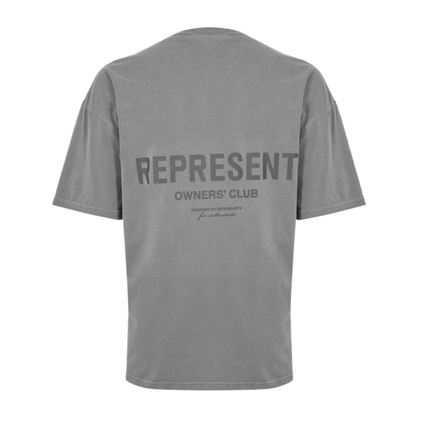 Represent Owners Club T-Shirt - 48 Ultimate Grey - Escape Menswear