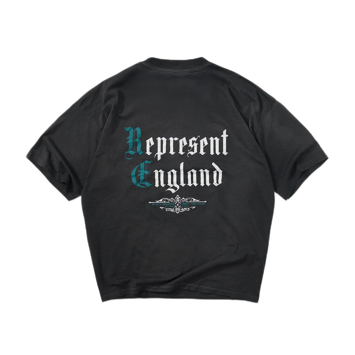 Represent Private Members T-Shirt - 04 Stained Black - Escape Menswear
