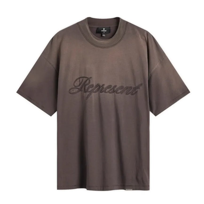 Represent Rep Reverse Applique T-Shirt - 17 After Dark - Escape Menswear
