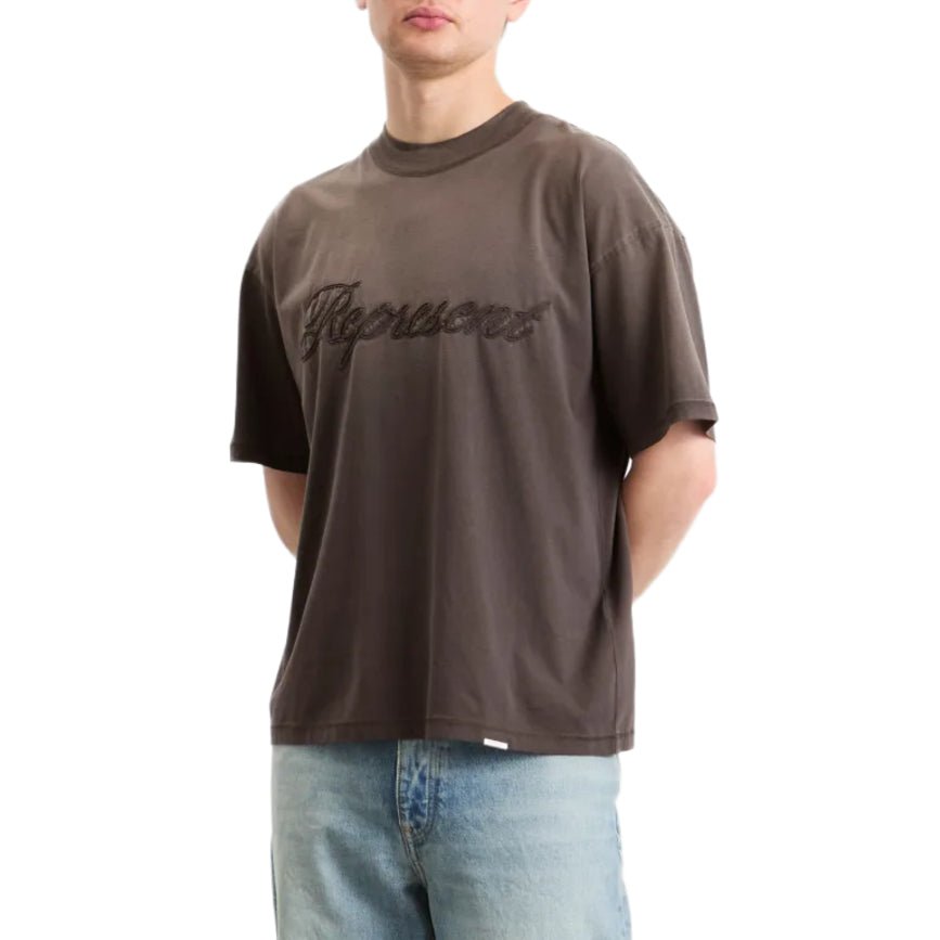 Represent Rep Reverse Applique T-Shirt - 17 After Dark - Escape Menswear
