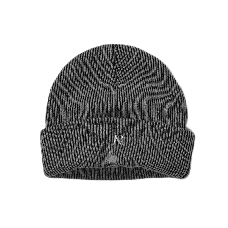 Represent Rib Knit Beanie - 47 Vintage Grey - Escape Menswear