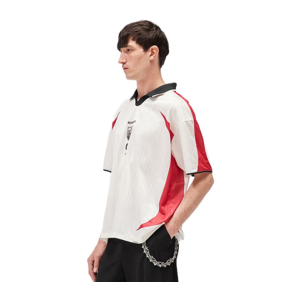 Represent Spike Football Jersey - 72 Flat White - Escape Menswear