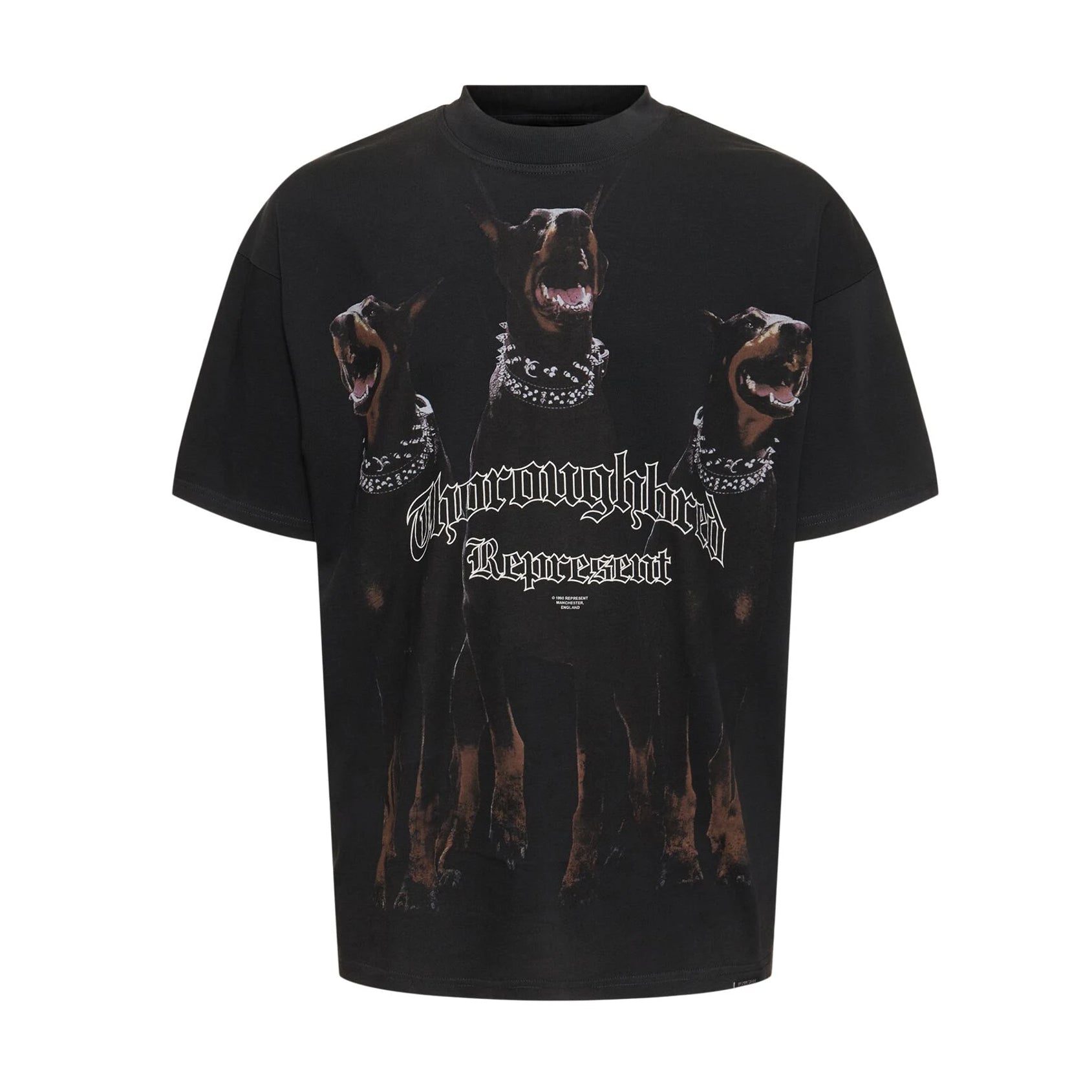 Represent Thoroughbred T-Shirt - 03 Vintage Black - Escape Menswear