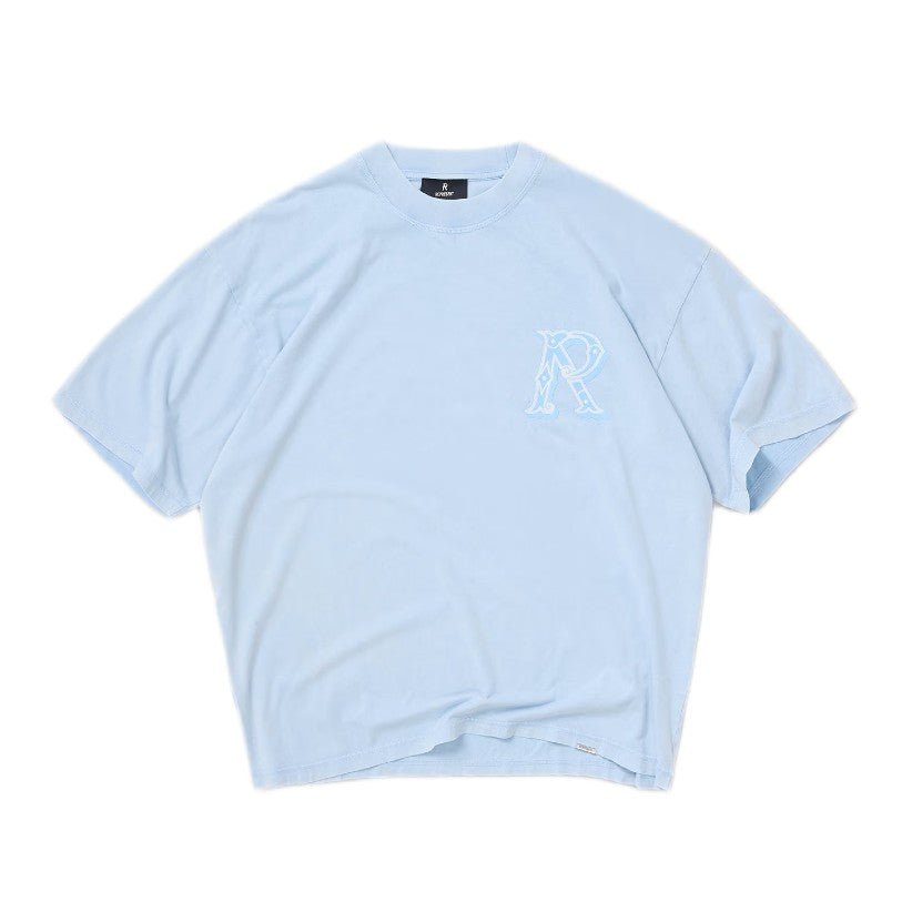 Represent Western Initial T-Shirt - 08 Mountain Bluebird - Escape Menswear