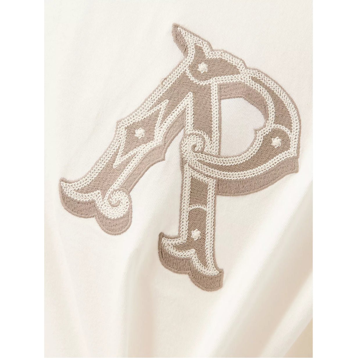 Represent Western Initial T-Shirt - 72 Flat White - Escape Menswear