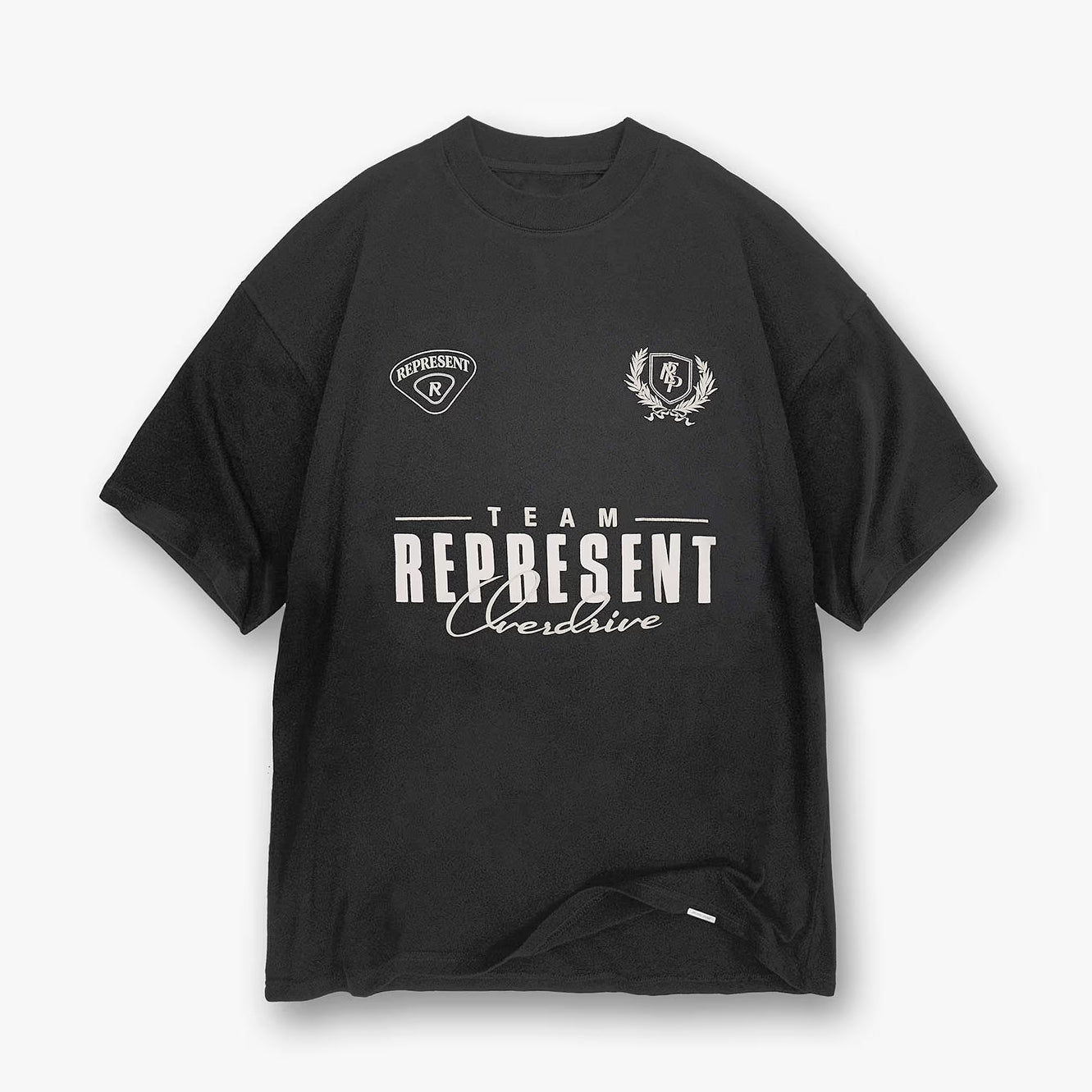 Represent World Championship T-Shirt - 04 Stained Black - Escape Menswear