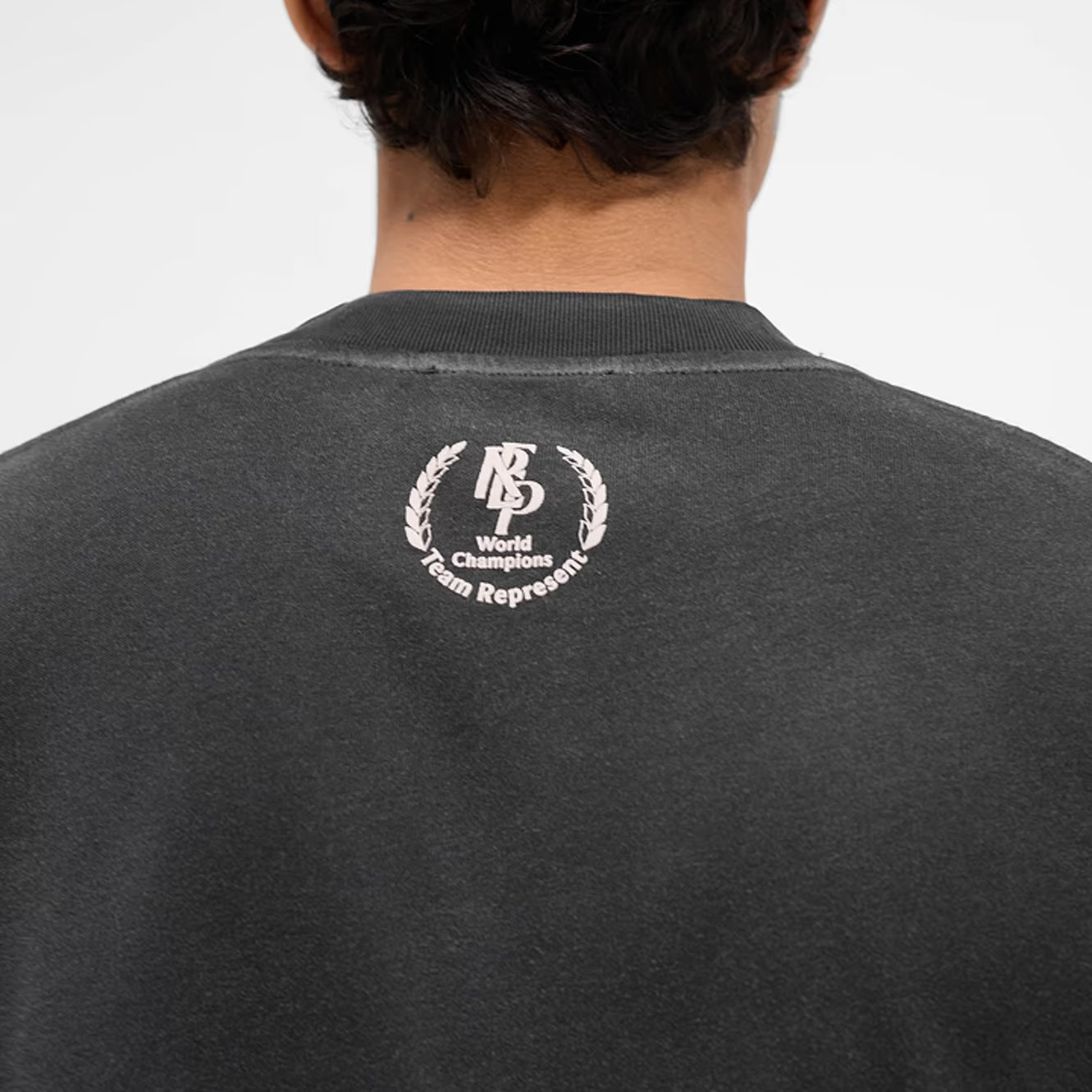 Represent World Championship T-Shirt - 04 Stained Black - Escape Menswear