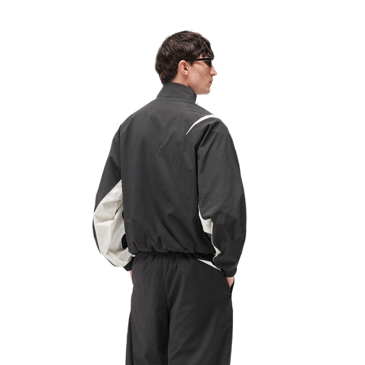 Represent Woven Track Star Jacket - 01 Jet Black - Escape Menswear
