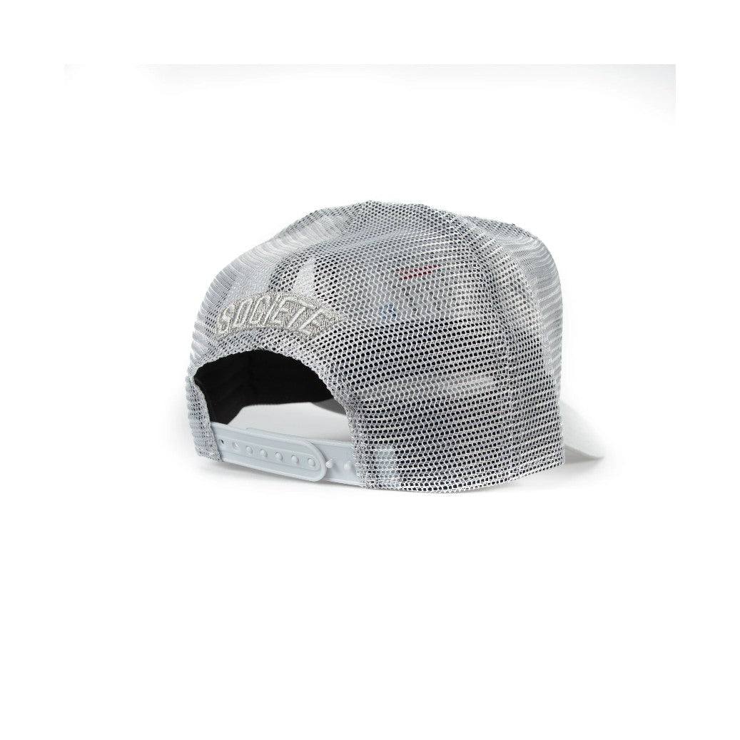 Societe Noir La Vitesse Mesh Trucker Cap - Vapor Grey - Escape Menswear