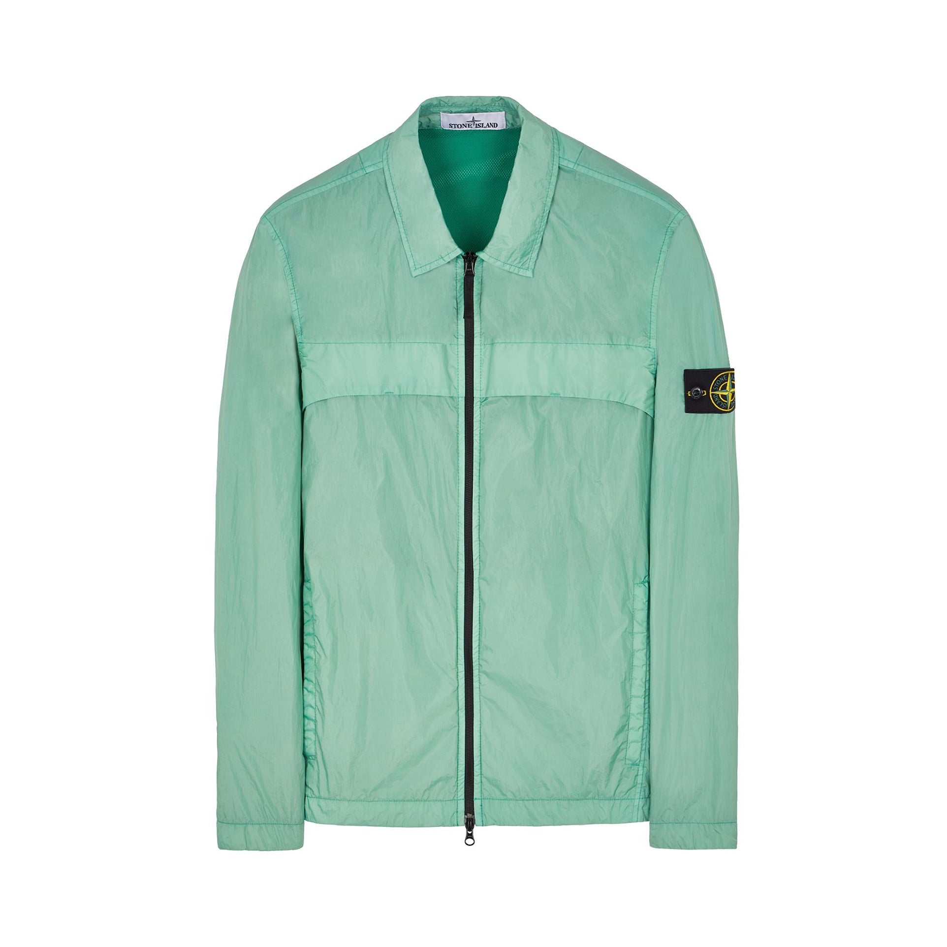 Stone Island 10522 Garment Dyed Crinkle Overshirt