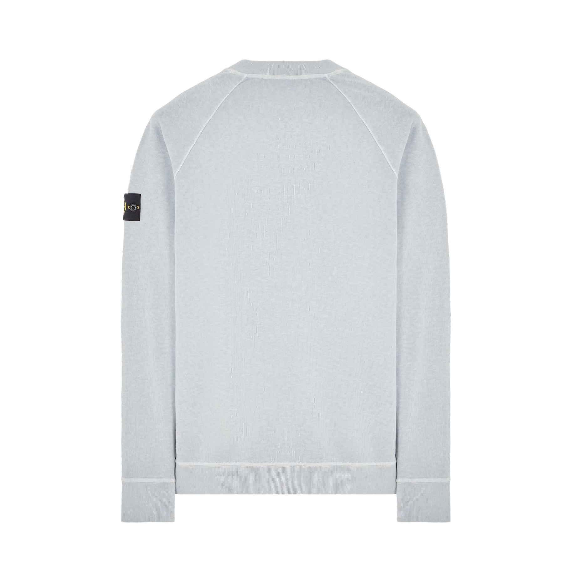 Stone Island 66060 Old Treatment Sweatshirt - V0141 Sky Blue - Escape Menswear