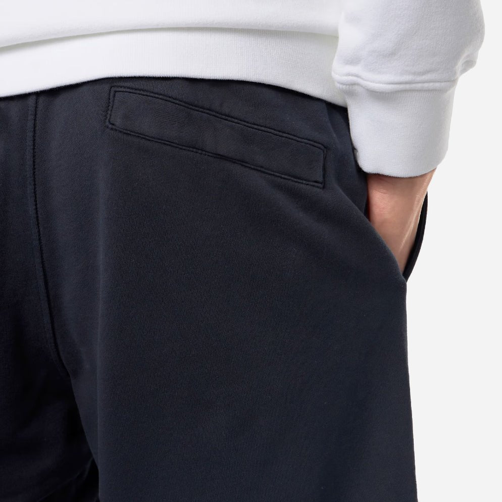 Stone Island Cotton Fleece Cargo Bermuda Shorts - V0020 Navy Blue - Escape Menswear