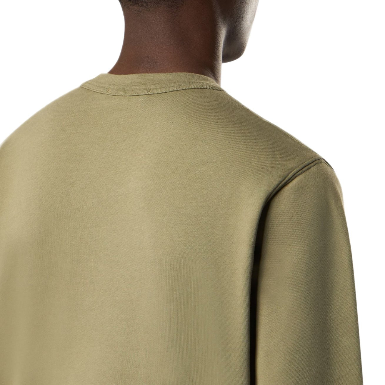 Stone Island Cotton Fleece Pocket Sweatshirt - 05G Military Green - Escape Menswear