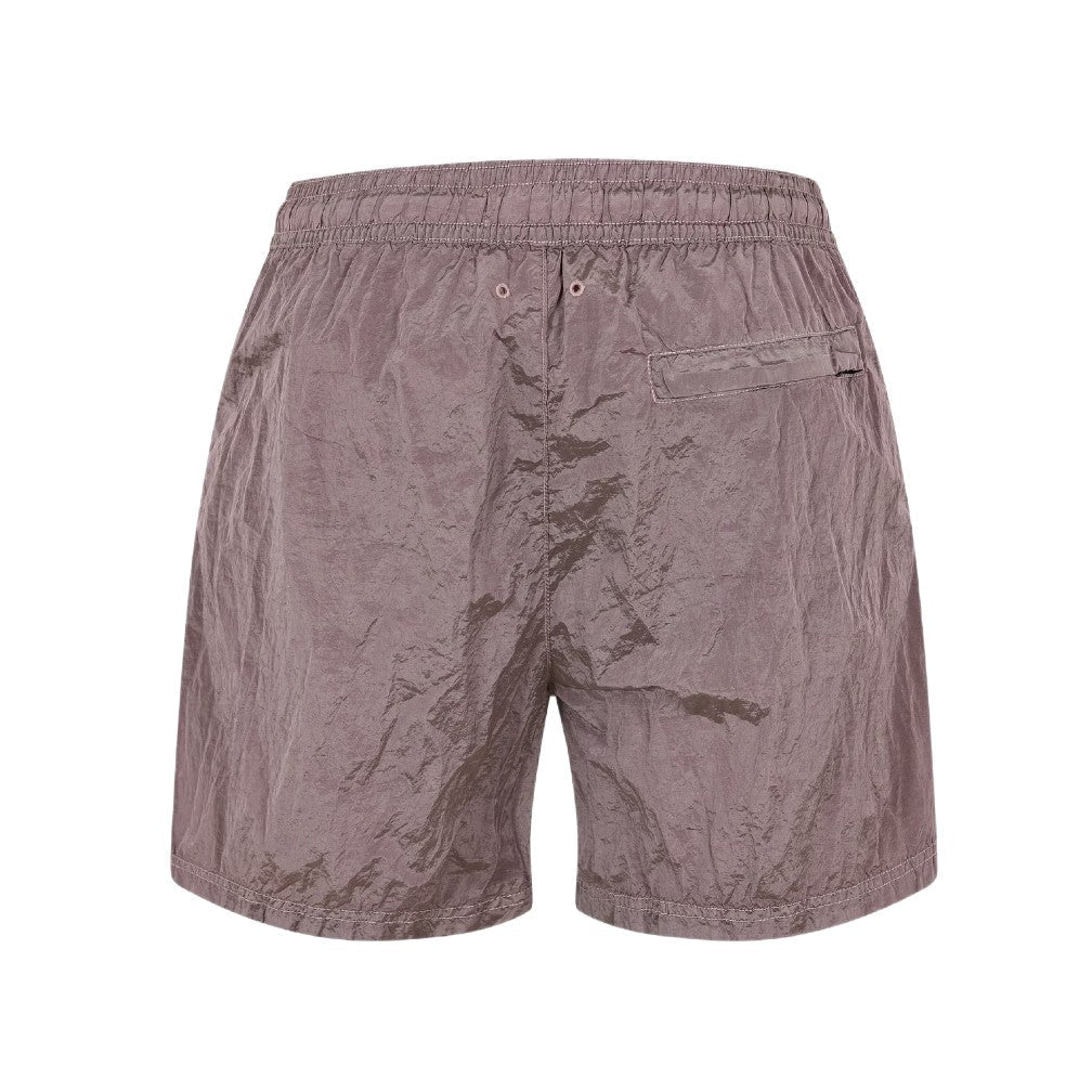 Stone Island Econyl® Nylon Pocket Swimshort - 08F Purple Grey - Escape Menswear