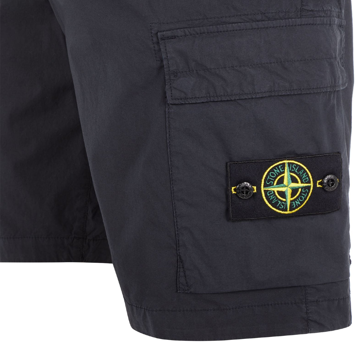 Stone Island L0803 Bermuda Shorts - V0020 Navy Blue - Escape Menswear