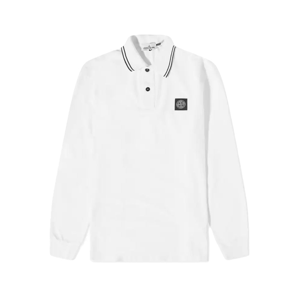 Stone island tipped polo shirt online